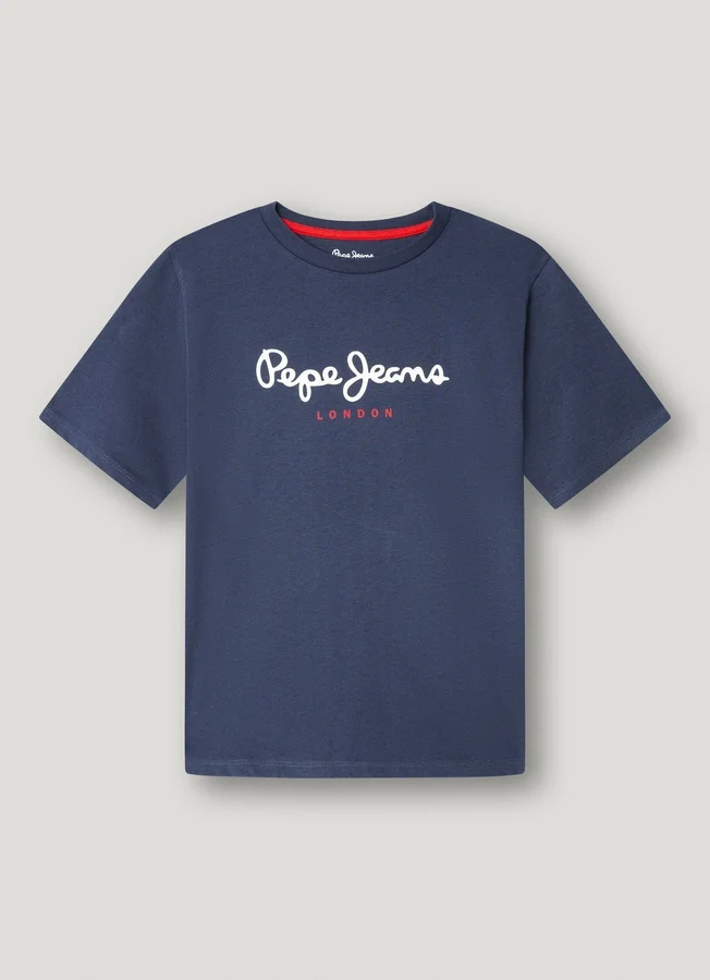 T-Shirt mit Logo-Print in Regular-Passform T-Shirt mit Logo-Print in Regular-Passform