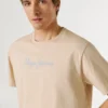 T-Shirt mit Logo-Print in Regular-Passform