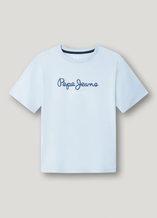 T-Shirt mit Logo-Print in Regular-Passform T-Shirt mit Logo-Print in Regular-Passform