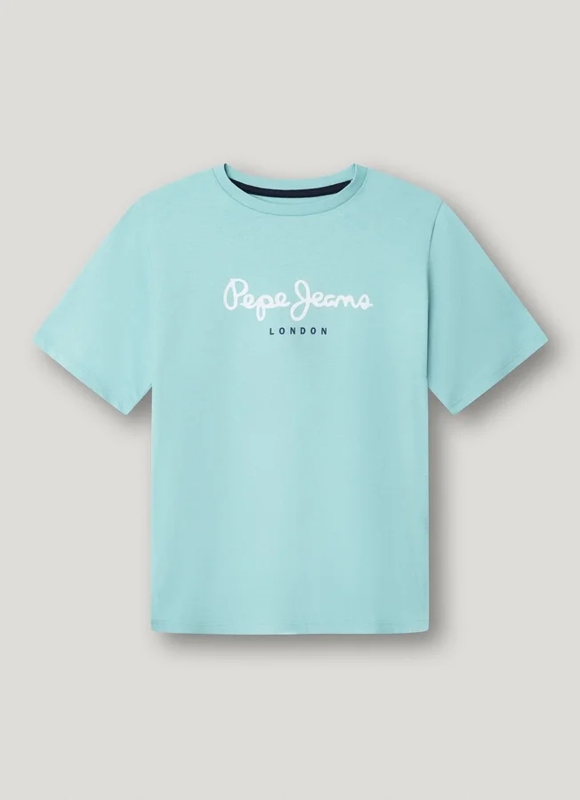 T-Shirt mit Logo-Print in Regular-Passform T-Shirt mit Logo-Print in Regular-Passform
