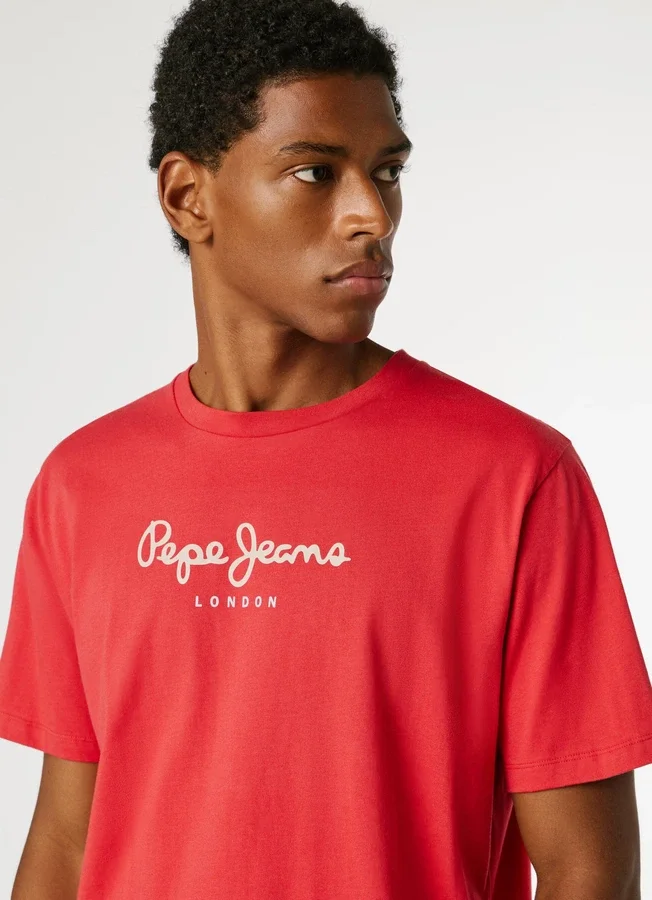 T-Shirt mit Logo-Print in Regular-Passform T-Shirt mit Logo-Print in Regular-Passform