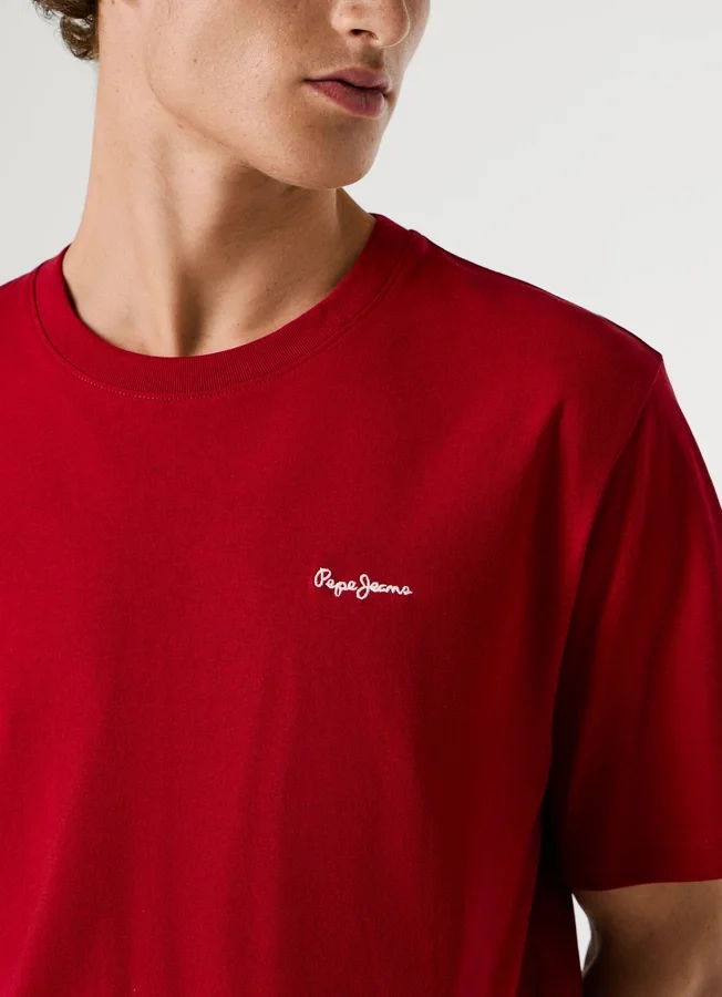 T-Shirt mit Logo-Print in Regular-Passform T-Shirt mit Logo-Print in Regular-Passform