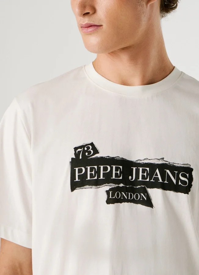 T-Shirt mit Logo-Print in Regular-Passform T-Shirt mit Logo-Print in Regular-Passform