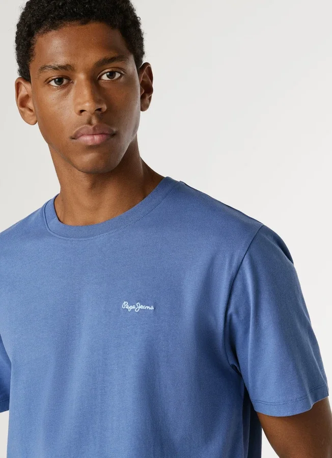 T-Shirt mit Logo-Print in Regular-Passform T-Shirt mit Logo-Print in Regular-Passform