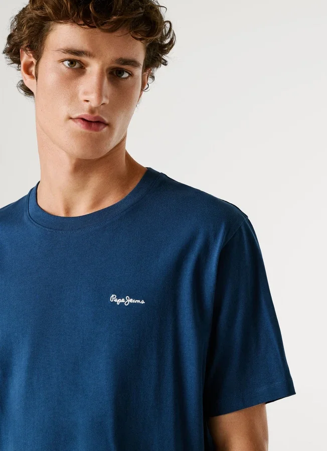 T-Shirt mit Logo-Print in Regular-Passform T-Shirt mit Logo-Print in Regular-Passform