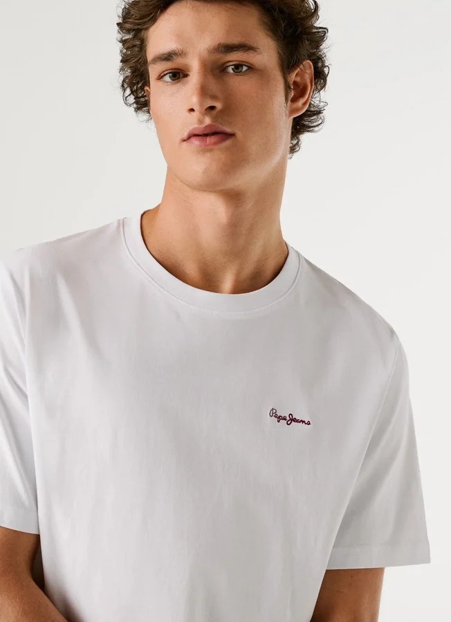 T-Shirt mit Logo-Print in Regular-Passform T-Shirt mit Logo-Print in Regular-Passform