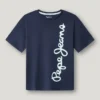 T-Shirt mit Logo-Print in Regular-Passform