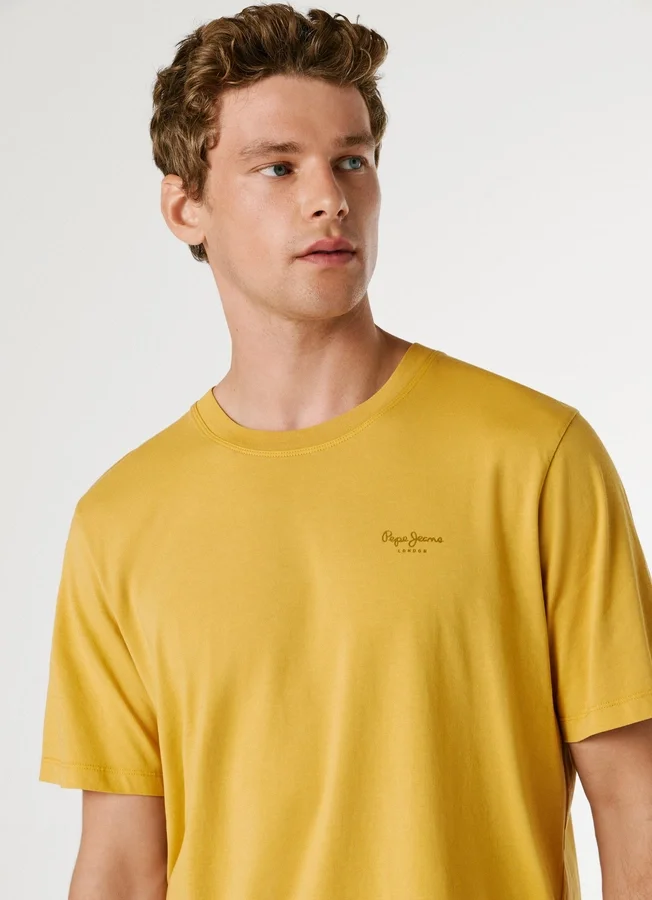T-Shirt mit Logo-Print in Regular-Passform T-Shirt mit Logo-Print in Regular-Passform