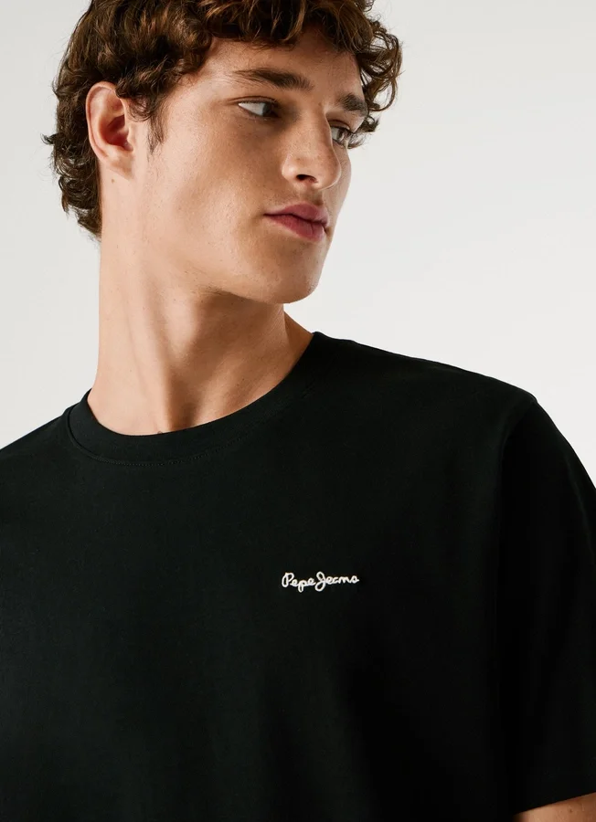 T-Shirt mit Logo-Print in Regular-Passform T-Shirt mit Logo-Print in Regular-Passform