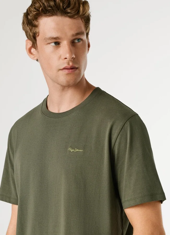 T-Shirt mit Logo-Print in Regular-Passform T-Shirt mit Logo-Print in Regular-Passform
