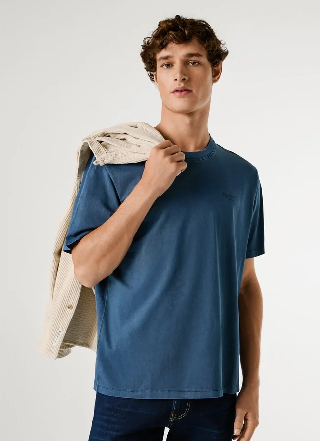 T-Shirt mit Logo-Print in Regular-Passform T-Shirt mit Logo-Print in Regular-Passform