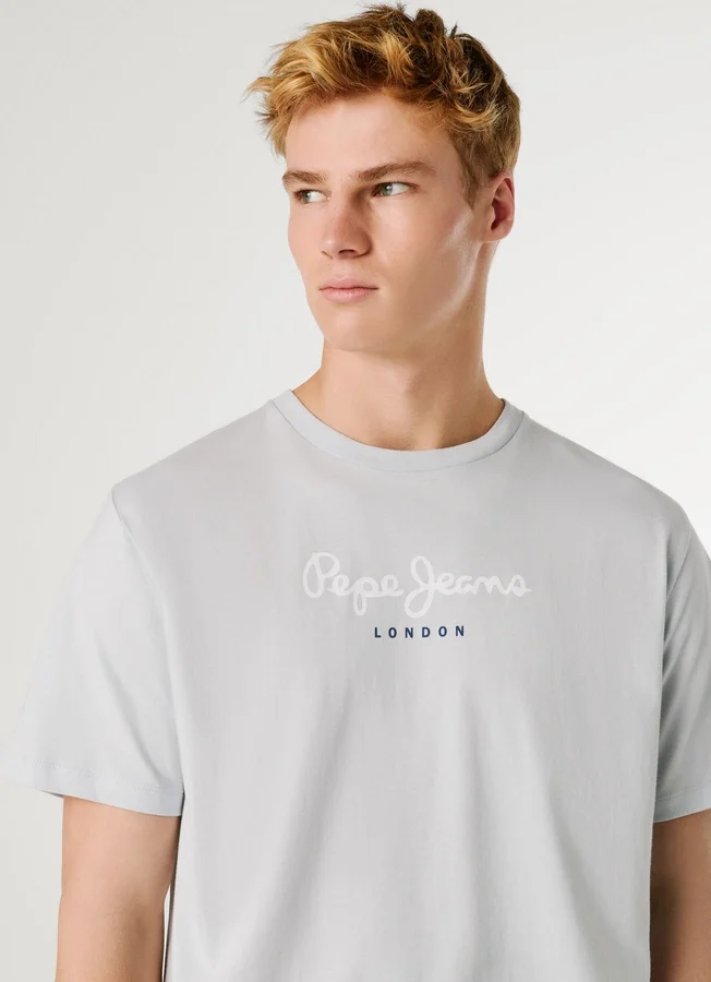 T-Shirt mit Logo-Print in Regular-Passform T-Shirt mit Logo-Print in Regular-Passform