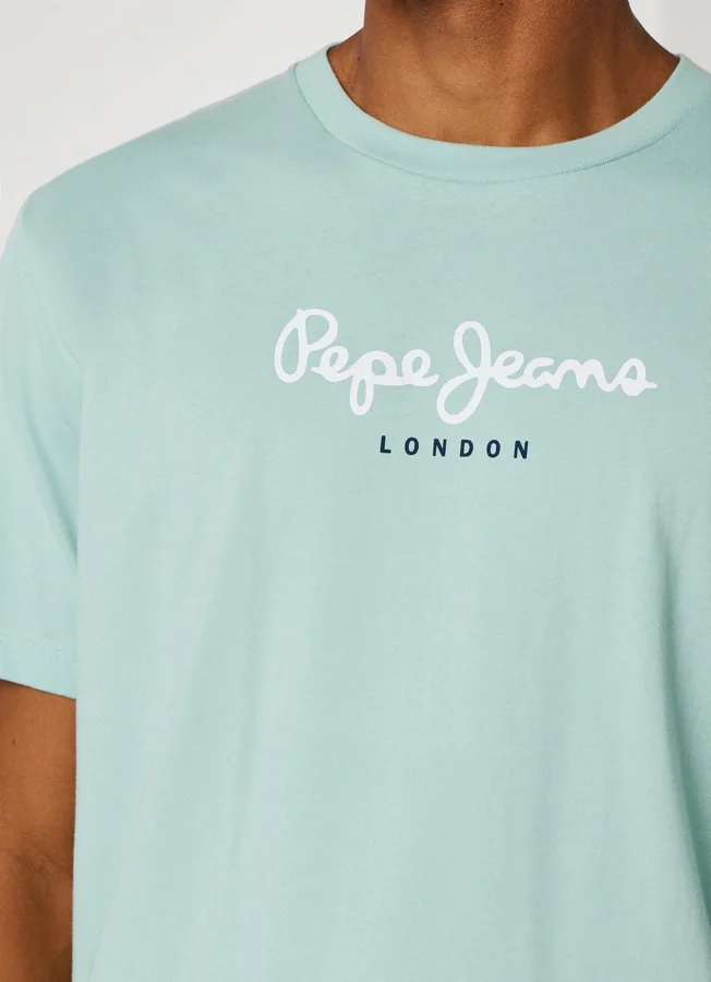 T-Shirt mit Logo-Print in Regular-Passform T-Shirt mit Logo-Print in Regular-Passform