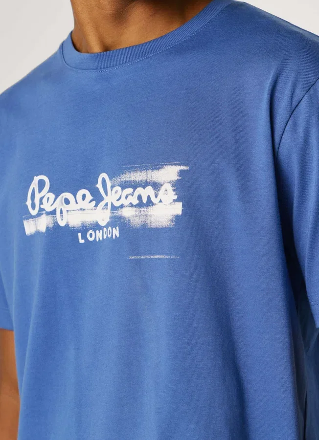 T-Shirt mit Logo-Print in Regular-Passform T-Shirt mit Logo-Print in Regular-Passform