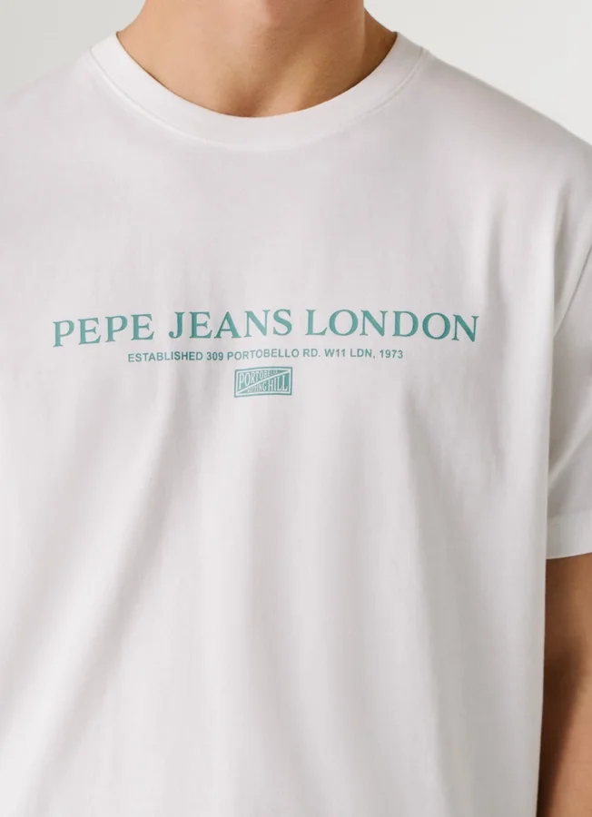 T-Shirt mit Logo-Print in Regular-Passform T-Shirt mit Logo-Print in Regular-Passform