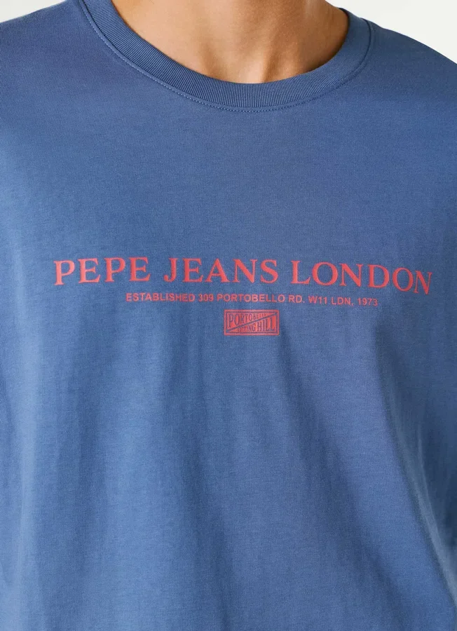 T-Shirt mit Logo-Print in Regular-Passform T-Shirt mit Logo-Print in Regular-Passform
