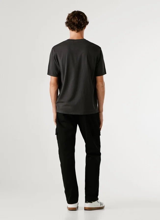 T-Shirt mit Logo-Print in Regular-Passform T-Shirt mit Logo-Print in Regular-Passform