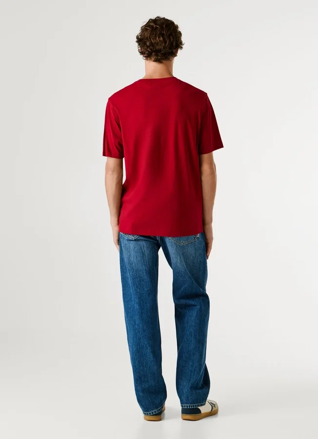 T-Shirt mit Logo-Print in Regular-Passform T-Shirt mit Logo-Print in Regular-Passform
