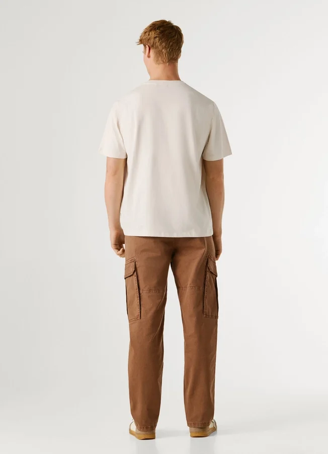 T-Shirt mit Logo-Print in Regular-Passform T-Shirt mit Logo-Print in Regular-Passform