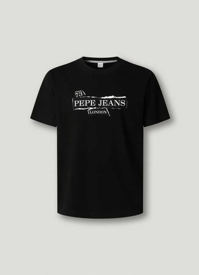 T-Shirt mit Logo-Print in Regular-Passform T-Shirt mit Logo-Print in Regular-Passform