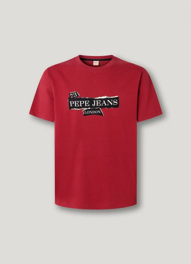 T-Shirt mit Logo-Print in Regular-Passform T-Shirt mit Logo-Print in Regular-Passform