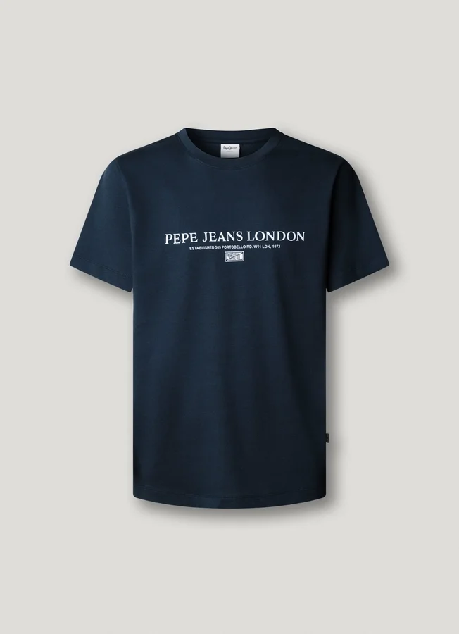T-Shirt mit Logo-Print in Regular-Passform T-Shirt mit Logo-Print in Regular-Passform