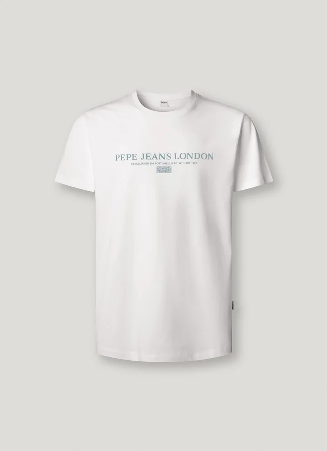 T-Shirt mit Logo-Print in Regular-Passform T-Shirt mit Logo-Print in Regular-Passform