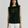 T-Shirt mit Nieten-Detail
