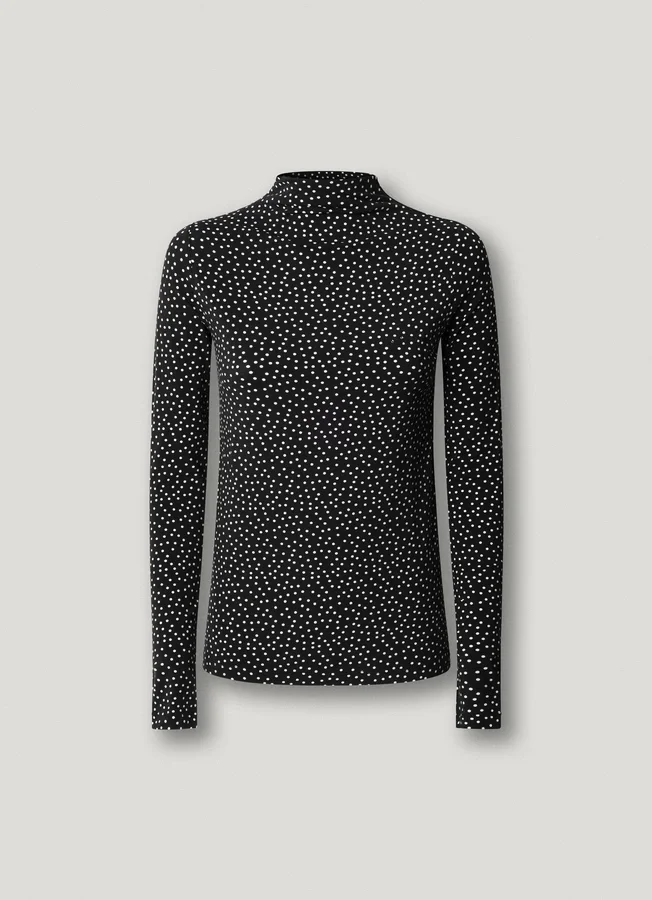 T-Shirt mit Polka-Dot-Print T-Shirt mit Polka-Dot-Print