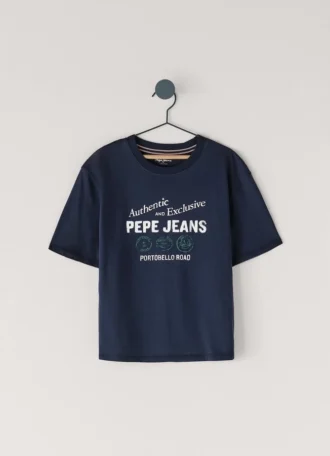 T-Shirt mit Print und lockerer Passform