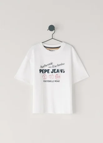 T-Shirt mit Print und lockerer Passform