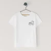 T-Shirt mit Rückenaufdruck
