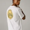 T-Shirt mit Rückenaufdruck