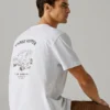 T-Shirt mit Rückenaufdruck
