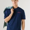 T-Shirt mit Rückenaufdruck