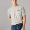 T-Shirt mit Rückenaufdruck