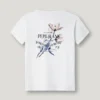 T-Shirt mit Rückenaufdruck