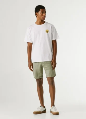 T-Shirt mit Rückenaufdruck