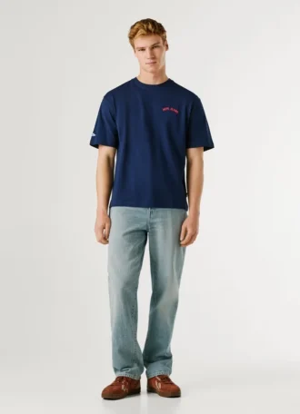 T-Shirt mit Rückenaufdruck