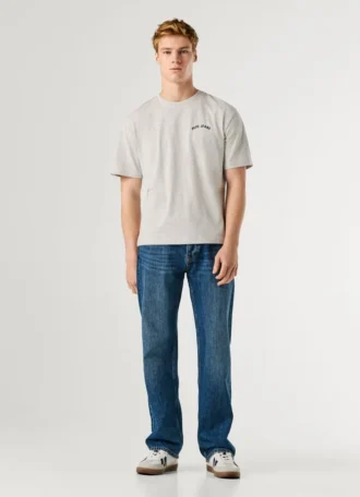 T-Shirt mit Rückenaufdruck