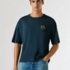 T-Shirt mit Rückenaufdruck