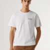 T-Shirt mit Rückenaufdruck
