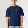 T-Shirt mit Rückenaufdruck