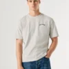 T-Shirt mit Rückenaufdruck