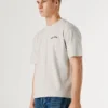 T-Shirt mit Rückenaufdruck