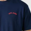 T-Shirt mit Rückenaufdruck