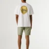 T-Shirt mit Rückenaufdruck
