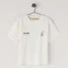 T-Shirt mit Rückenaufdruck in lockerer Passform