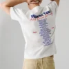 T-Shirt mit Rückenaufdruck in lockerer Passform