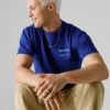 T-Shirt mit Rückenaufdruck in lockerer Passform